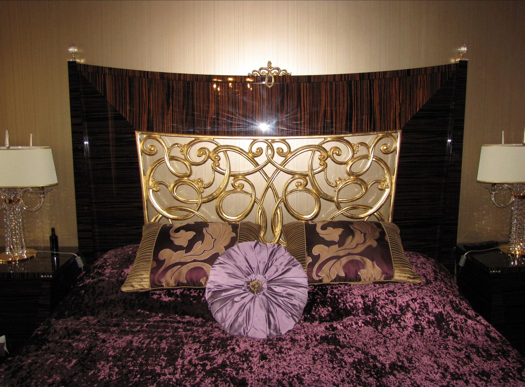 Дизайн спальни в стиле Ар-Деко