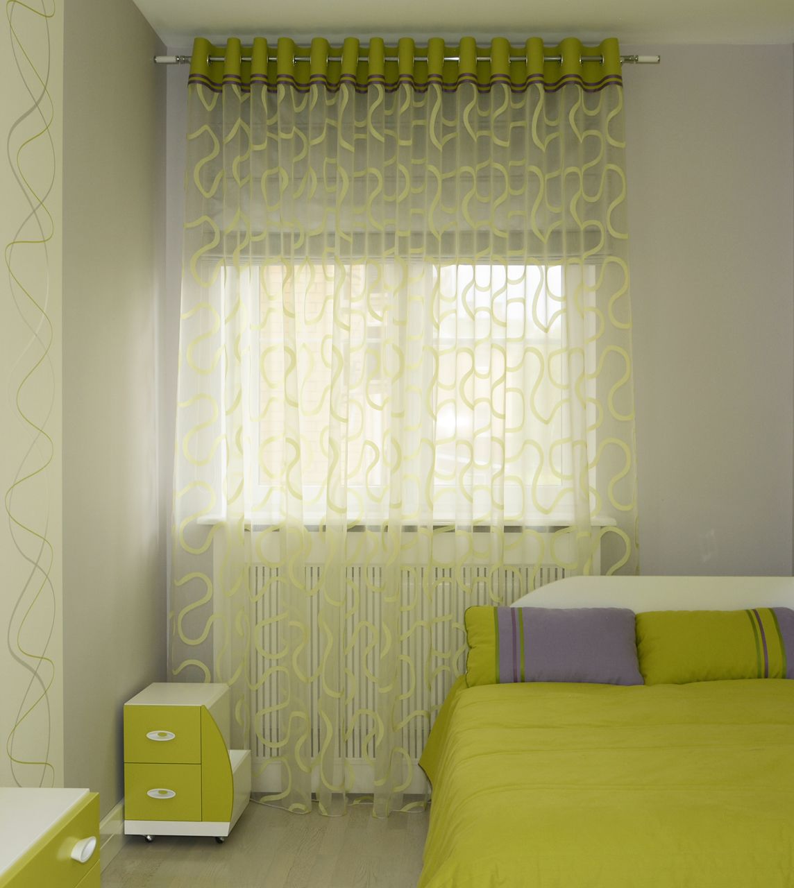 Дизайн гостевой комнаты в стиле абстракционизм