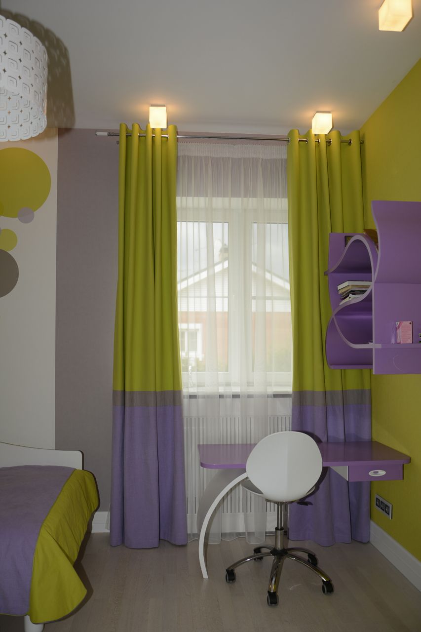 Дизайн детской комнаты в стиле абстракционизм