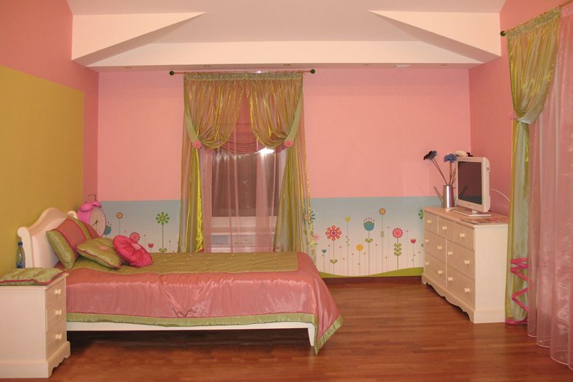 Текстильный декор детской комнаты