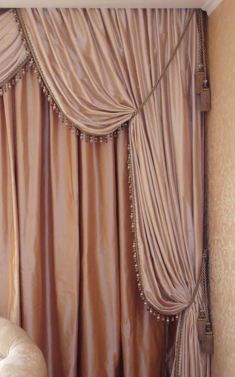 Текстильный декор гостиной