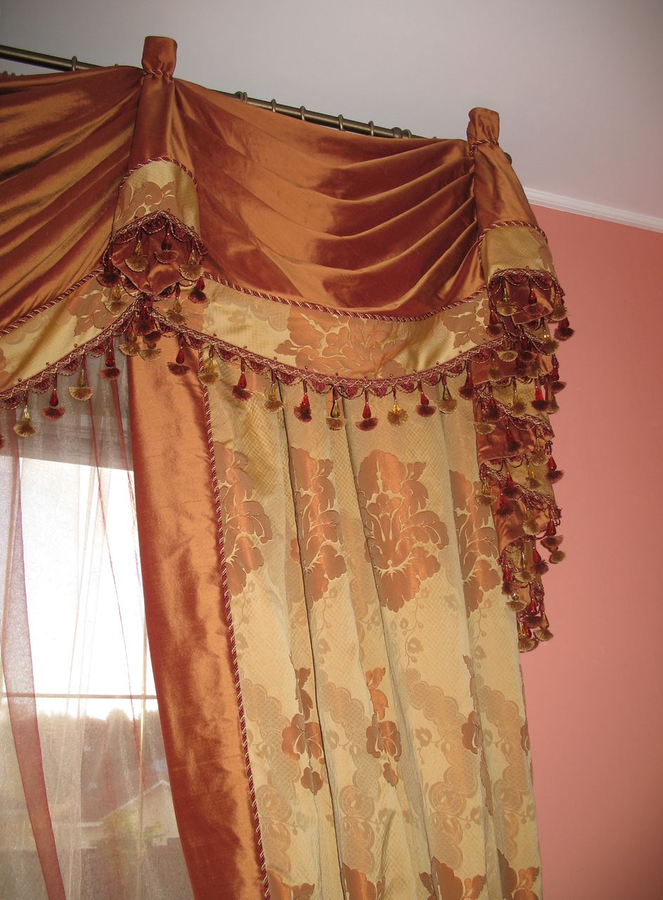 Текстильный декор гостиной
